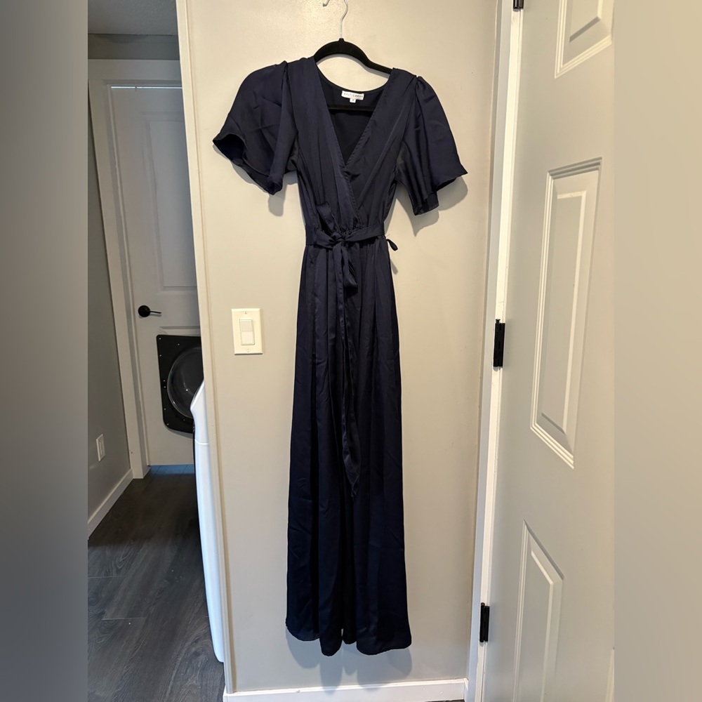 Baltic Born Navy Blue Maxi Dress